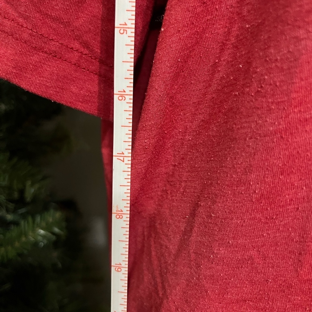 George Men's Polo Shirt in Red - Picture 4 of 6